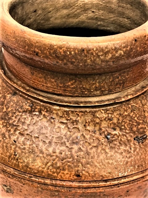 1. DÜNYA SAVAŞI & ÇANAKKALE SAVAŞI SRD. TERRACOTTA  PİŞMİŞ İNGİLİZ KİLİNDEN YAPILMIŞ SIVI SAKLAMA KABI SORUNSUZ KUP