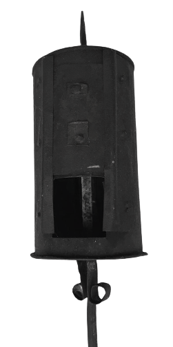 1920 OSMANLI KAHVE KAVURMA KOVASI  SAPLI SICAK DÖVME DEMİRDEN VE TENEKEDEN PERCİNLİ KAPAKLI TAMAMI EL İŞCİLİKLİ