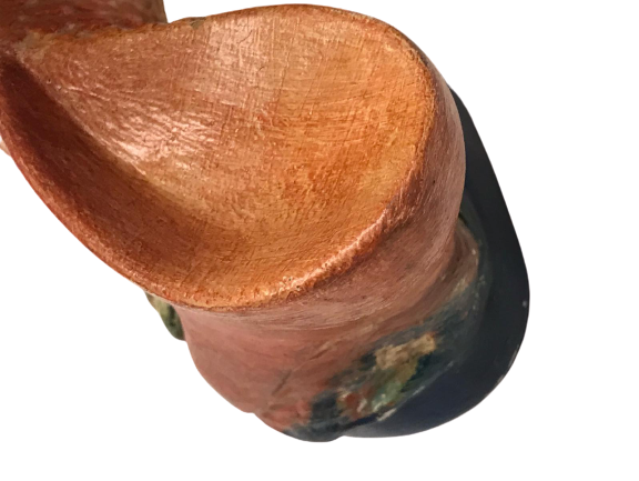 SANATCI İŞİ TERAKOTA EL YAPIM EL BOYAMA DENİZLERİN  EFSANESİ BALIK KIZI EFTALYA FİGÜRÜ 1960