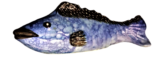 KUTAHYA SERAMİK EL YAPIM VE BOYAMA BALIK 