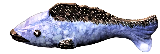 KUTAHYA SERAMİK EL YAPIM VE BOYAMA BALIK 