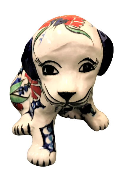 KUTAHYA SERAMİK EL YAPIM VE BOYAMA KÖPEK 