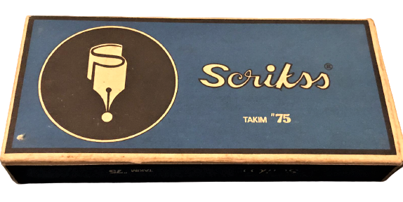 SCRİKSS TAKIM 75 MODEL DOLMA VE TÜKENMEZ KALEM KUTUSUNDA KAHVERENGİ