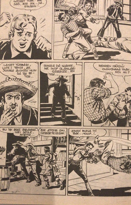 YÜZBAŞI TOMMİKS  22 TAY YAYINLARI 2000 LİRA CİZGİ ROMAN