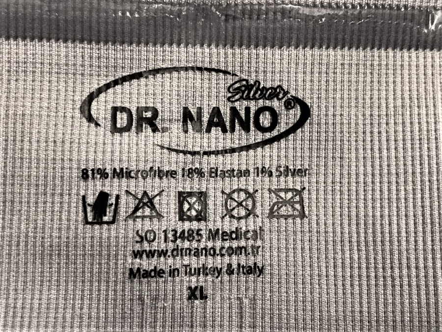 DR NANO MİKROFİBER SİLVER DOKUMA ORJİNAL AMBALAJINDA KULLANILMAMIŞ MEDİKAL ZAYIFLAMA KORSESİ