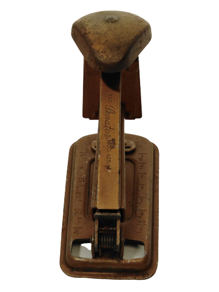 1940  SENATOR STAPLER MOD.425/N  AVUSTURYA ÜRETİMİ METAL ANTİKA TEL ZIMBA KOLEKSİYON ÜRÜNÜ