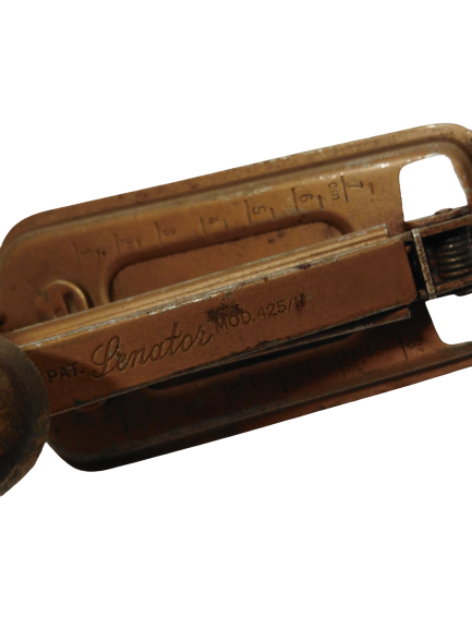 1940  SENATOR STAPLER MOD.425/N  AVUSTURYA ÜRETİMİ METAL ANTİKA TEL ZIMBA KOLEKSİYON ÜRÜNÜ