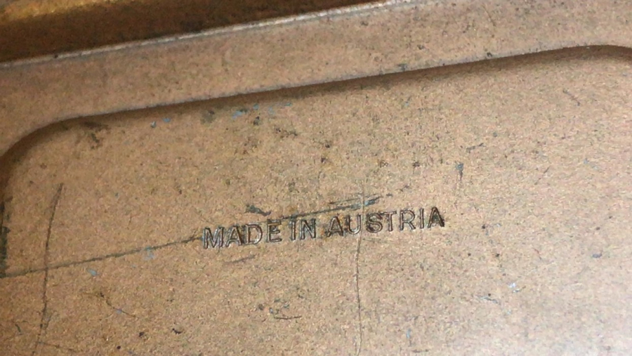 1940  SENATOR STAPLER MOD.425/N  AVUSTURYA ÜRETİMİ METAL ANTİKA TEL ZIMBA KOLEKSİYON ÜRÜNÜ