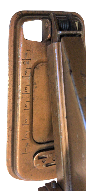 1940  SENATOR STAPLER MOD.425/N  AVUSTURYA ÜRETİMİ METAL ANTİKA TEL ZIMBA KOLEKSİYON ÜRÜNÜ