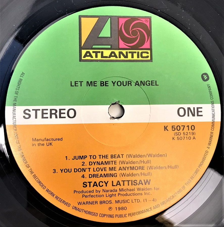 STACY LATTISAW  1980  LET BE  YOUR ANCEL LP UZUN CALAR 33 DEVİR PLAK