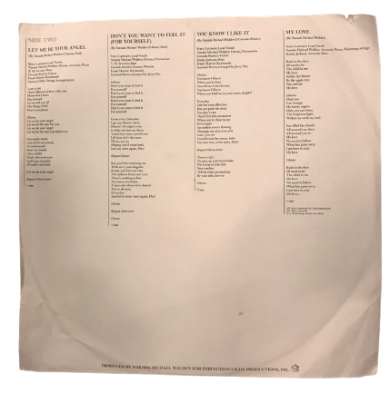 STACY LATTISAW  1980  LET BE  YOUR ANCEL LP UZUN CALAR 33 DEVİR PLAK