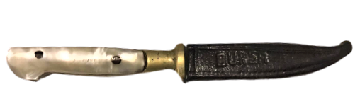 BURSA EL YAPIM PASLANMAZ UFAK KINLI KAMA 