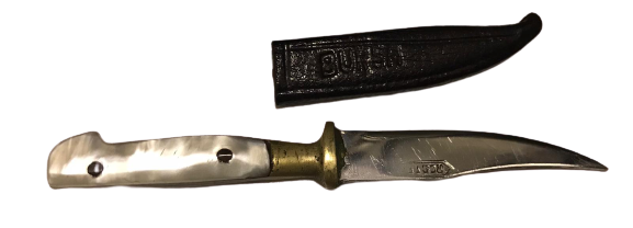 BURSA EL YAPIM PASLANMAZ UFAK KINLI KAMA 