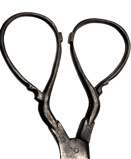 SICAK DÖGME DEMİR MAKAS ÜZERİ EL İŞLEMELİ BÜYÜK BOY 