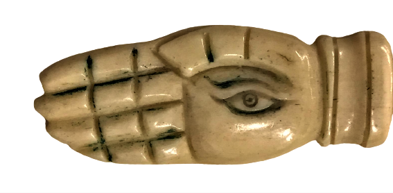 BEKTAŞİ ZAZA NAZAR RA GÖZLU EL YAPIM  KEMİK DUA TESBİH