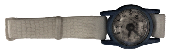 1980 DOGAN OYUNCAKLARI  YERLİ PLASTİK MAVİ BEYAZ RENLERDE OYUNCAK SAAT