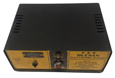DUESAN 0.15 DC VOLT 3.5 AMPER  AYARLI KISA DEVRE KORUMALI ADAPTÖR