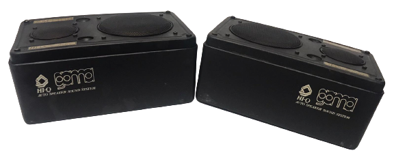 GAMA HI-Q  SAUND 4 YOLLU FOUR SPEAKER SYSTEM MUZİC POWER 30 W İMPEDANCE 4 OHM OTO KOLON 