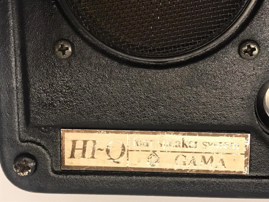 GAMA HI-Q  SAUND 4 YOLLU FOUR SPEAKER SYSTEM MUZİC POWER 30 W İMPEDANCE 4 OHM OTO KOLON 