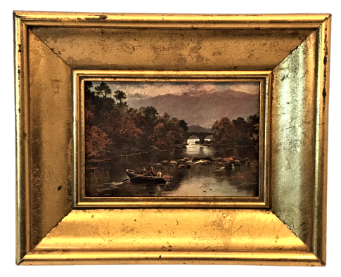 ALTIN VARAK İTALYAN AHŞAP CERCEVEDE İÇİNDE CİZİM POSTA KART RUSYADAN 