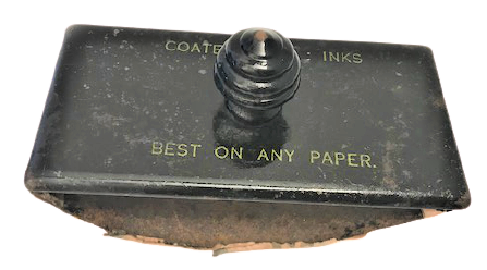 COATES BROS İNKS BEST ON ANY PAPER METAL AHŞAP TUTMA YERLİ İNGİLİZ MÜREKKEP KURUTMA ISTANPA 