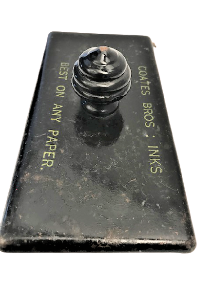 COATES BROS İNKS BEST ON ANY PAPER METAL AHŞAP TUTMA YERLİ İNGİLİZ MÜREKKEP KURUTMA ISTANPA 