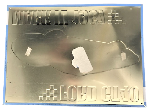 FORT GT 40 LE MANS 24 HOUR RACE WINNERS 1966-69 MARK IV 1967 TENEKE KABARTMA TABELA