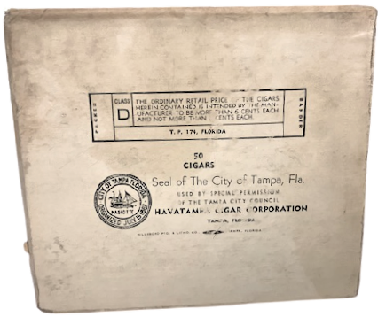 HAV-A-TAMPA JEWELS 50 FİNE CIGARS MİLD ASA BOŞ PURO KUTUSU 