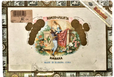 ROMEO Y JULİETA HABANA CUBA AHŞAP BOŞ PURO KUTUSU