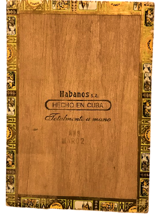 ROMEO Y JULİETA HABANA CUBA AHŞAP BOŞ PURO KUTUSU