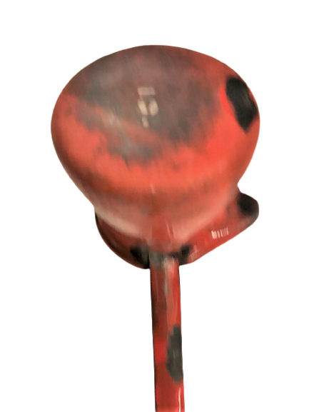 TİRYAKİ CEZVESİ KIRMIZI RENK EMAYE