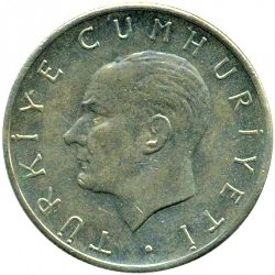 ADNAN MENDERES BASKI 1 TL TÜRKİYE CÜMHÜRİYETİ  METAL 1957 - 1 LİRA KENARI TIRTIKLI %70 BAKIR  %30 NİKEL KARIŞIMINDANDIR