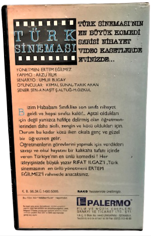 VHS SİNEMA KASEDİ HABABAM SINIFI SINIFTA KALDI KEMAL SUNAL TARIK AKAN 