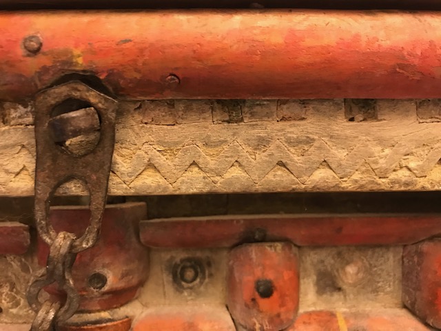 OSMANLI AHŞAP EL İŞCİLİKLİ KANATLI  CİFT TARAFLI PENCERE GELİN DAMAT İÇ ODASI KANATLI PENCERE