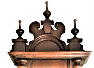 1900 AHŞAP KASA 15 GÜNLÜK KURMALI SARKACLI MEKANİK SAAT DAKİK AYAR TUTAN BİR SAATTİR HER ŞEYİ İLE ORJİNAL