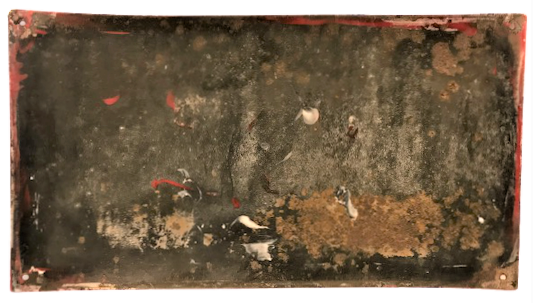 1927 EMAYE SOKAK TABELASI YEDİKÜLE BUCAK BAGI  SOK 49 X 27 CM BUYUK BOY  iSTANBULUN ENTERESAN SOKAK ADLARINDAN OLAN EMAYE TABELA