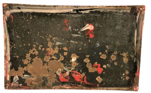 1927 EMAYE SOKAK TABELASI SİNAN CAMİİ SOK 40 X 24.5 CM  iSTANBULUN ENTERESAN SOKAK ADLARINDAN OLAN EMAYE TABELA