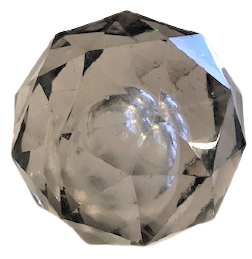 OSMANLI KRISTAL KESME KONAK  MERDİVEN TRABZAN BAŞI TAMAMEN EL YAPIMIDIR CATLAK KIRIR YOKDUR HASARSIZDIR