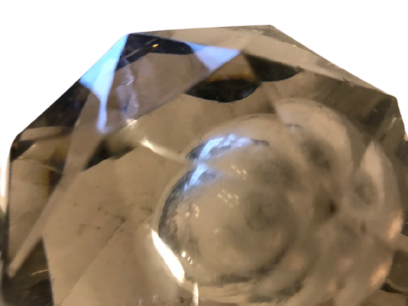 OSMANLI KRISTAL KESME KONAK  MERDİVEN TRABZAN BAŞI TAMAMEN EL YAPIMIDIR CATLAK KIRIR YOKDUR HASARSIZDIR