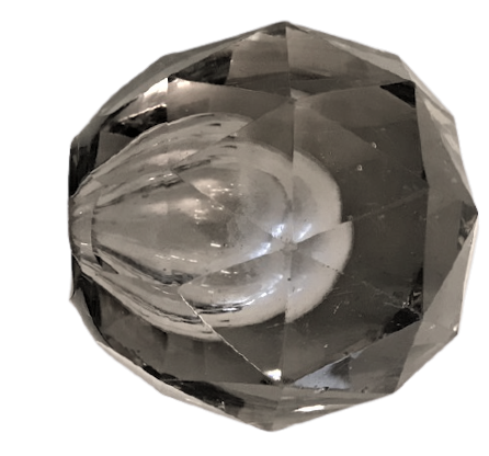 OSMANLI KRISTAL KESME KONAK  MERDİVEN TRABZAN BAŞI TAMAMEN EL YAPIMIDIR CATLAK KIRIR YOKDUR HASARSIZDIR