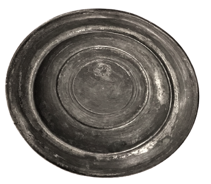  OSMANLI DAMGALI İKRAMLIK BAKIR EL DÖGME KALAYLANMIŞ İKRAM SUNUM  TABAK