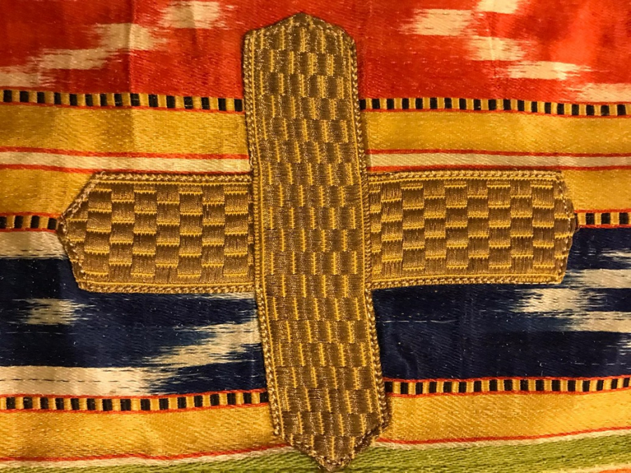 OSMANLI SÜRYANİ PAPAZ AYİN VE TÖRENLERDE KULLANIP TAKDIGI  ÖNLUGU