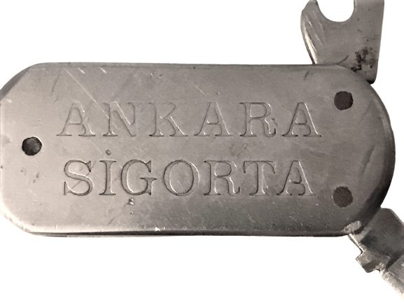 ANKARA SİGORTA 2 FONKSİYONLU PASLANMAZ CELİK ANAHTARLIK CAKI 