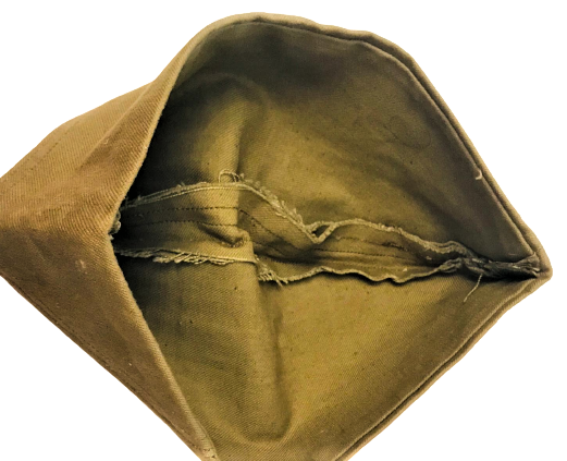  TC ASKER ŞAPKASI CUMHURİYET DÖNEMİ 1960 PİYADE NEFTELİ NEFTİ YEŞİLİ TEGMEN KAYIK ŞAPKA 