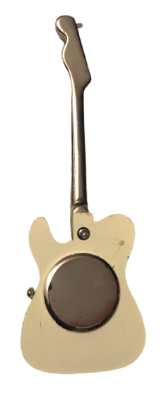 ELEKTRO GİTAR FORMUNDA QUARTZ  SAAT SORUNSUZ 