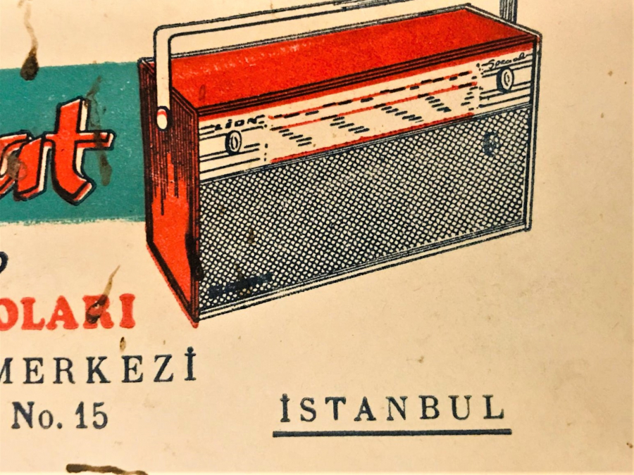 LİON ÖZCELİK İTHALAT LİON LİNET RADYOLARI ANTETLİ ZARF