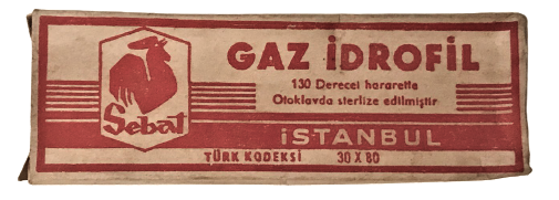 SEBAT  GAZ İDROFİL KARTON KUTUSUNDA DOLU SARGI BEZİ