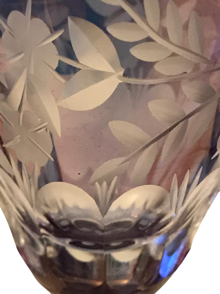 3 ADET EL KESME OSMANLI CAM KADEH 9 CM BOYUNDADIR