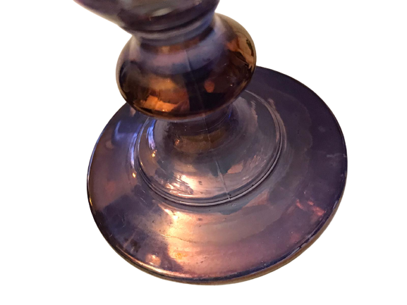 3 ADET EL KESME OSMANLI CAM KADEH 9 CM BOYUNDADIR