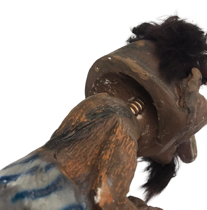 HEİNZE ALMAN EL YAPIM SALLABAŞ FİGÜR  EŞ KARI KOCA 